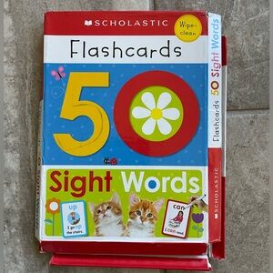 Scholastic Flashcards - Bright Sight Words Set